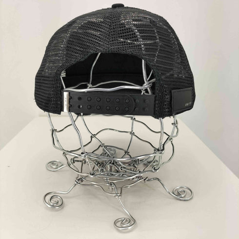 アミリ AMIRI MA LOGO TRUCKER HAT / BLK WHT メンズ